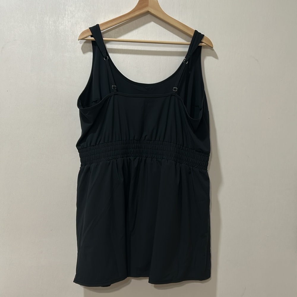 ABERCROMBIE WOMEN SKIRT ROMPER BLACK Sz XLP - Picture 3 of 9